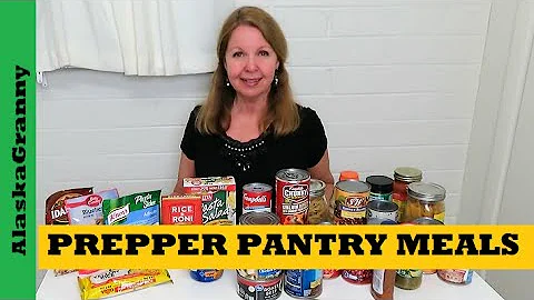 Prepper Pantry Meal Ideas With Food Storage