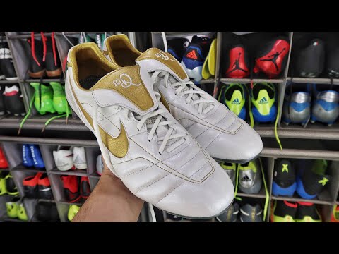 Review Nike Tiempo Legend Ronaldinho Touch of Gold Edición Limitada -  YouTube
