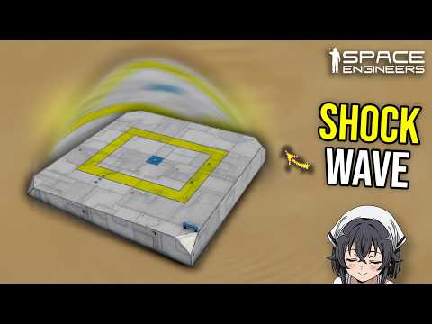 Can a Shockwave Bed Stop a Falling Ship? Space Engineers