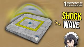 Can a Shockwave Bed Stop a Falling Ship? Space Engineers