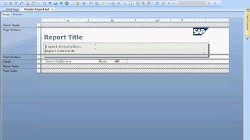 Crystal Reports: Create a simple report