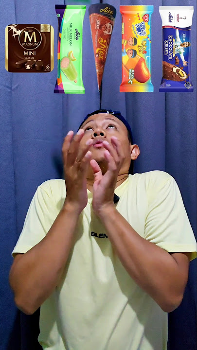 ASMR ICE CREAM AICE VS ICE CREAM PADDLEPOP #asmr #icecream #paddlepop #candy #yummy #mukbang #aice