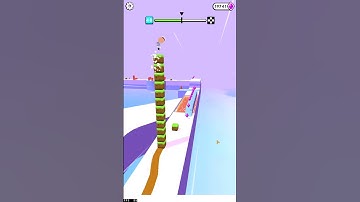 Cube surfer new gameplay#shorts #youtubeshorts #gaming #cubesurfer