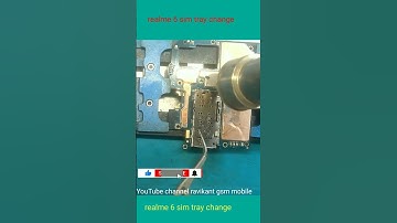 realme 6 Sim Socket Replacement