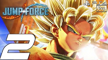 JUMP FORCE - Gameplay Walkthrough Part 2 - Meeting Light & Jotaro Boss Fight (Full Game) PS4 PRO