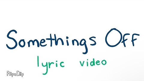 JUNEBUG - Something’s off - (Official Lyric Video)