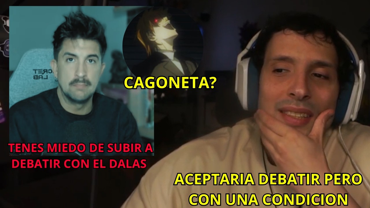 Guibel va a debatir con Dalas, con una condición...