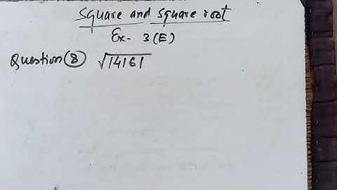 Square root of 14161 and17956