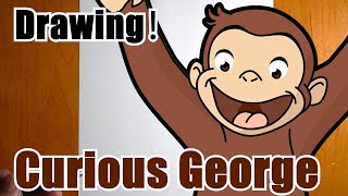 How to Sketch Curious George Fast | 10min Drawing Challenge
