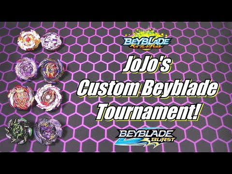 JOJO's CUSTOM BEYBLADE TOURNAMENT!! (3/26/2021)
