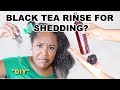 I TRIED A BLACK TEA RINSE ON MY NATURAL HAIR | DOES IT WORK?