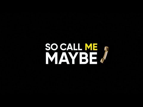 Видео: SO CALL ME MAYBE? (ТРЕЙЛЕР)