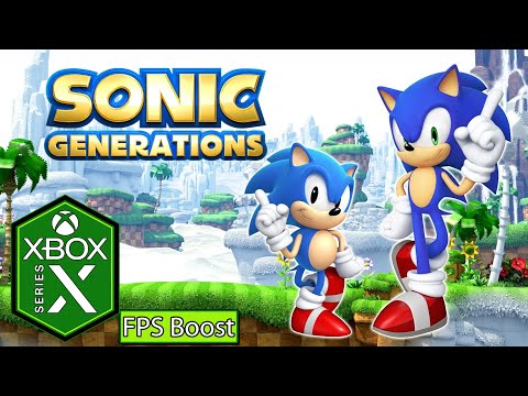 O MILAGRE de Sonic Generations no Xbox Series S