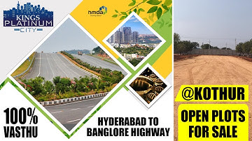 Open Plots for Sale in Kothur | Kings Platinum City | Real Estate in Kothur | Plots Kaka Real Estate