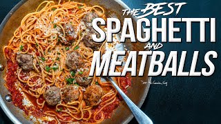 THE BEST SPAGHETTI AND MEATBALLS | SAM THE COOKING GUY 4K