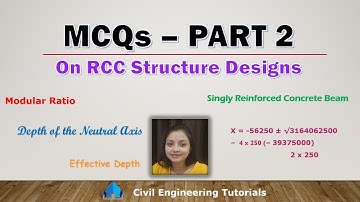 MCQs On RCC STRUCTURE DESIGNS | MCQ PART 2 | Civil Engineering | UPSC AE, GATE, SSC JE