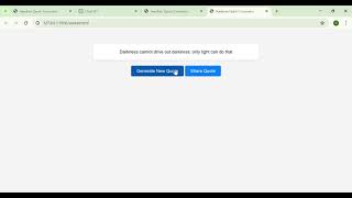 Random quote generator by using html,css and javascript