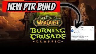 Tbc Ptr New Build? - New Build Has Broken Char Copies For All - Are The Boosts Broken? Zf Possible?