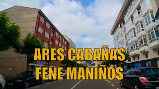🚗📹  Ares to Cabañas & Fene: Scenic Drive Through Coruña, Galicia, Spain in 4K