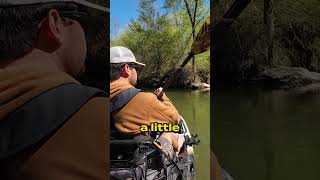 Cheat Code: ACTIVATED! 🐟!🎯😂 #kayakbassfishing