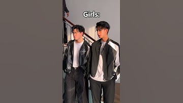 Girls can talk with eye contact