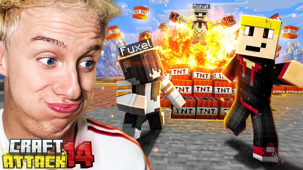 WIR SPRENGEN ALLES WAS SIE HAT IN CRAFTATTACK 14