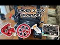 Ender 3 Pro upgrades: bltouch, 4.2.7 silent motherboard, aluminium extruder, aluminium wheels