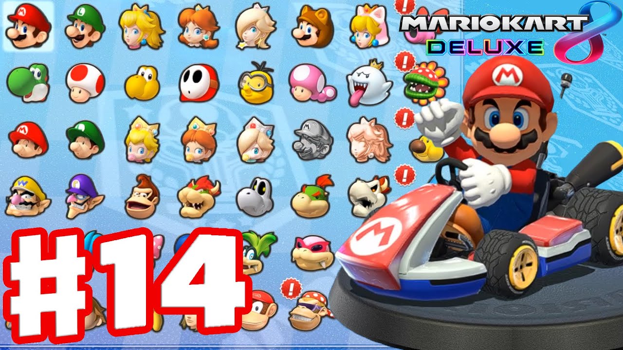 Mario Kart 8 Deluxe Change Side 14 Grand Prix 150cc – Golden Sprint Cup (Mario)