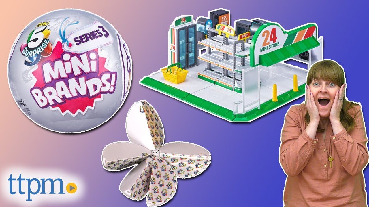Mini Mart Five Mini Surprise Mini Brands Surprises Toy Store Toys