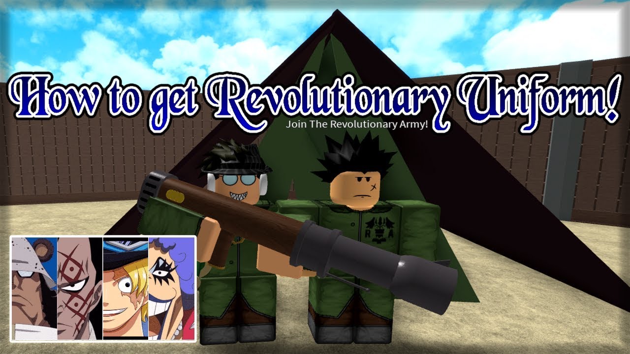 One Piece Millenium How To Get Revolutionary Army Uniform How - how to get marine cape in roblox one piece millenium robloxyt