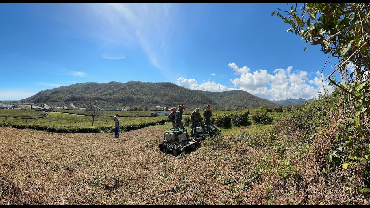 Ручной труд vs. работа мульчера #ВкалываютРоботы