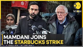 New-York City Mayor Elect Shows Solidarity With Starbucks Workers | WION