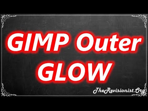 GIMP 2.10 இல் வெளிப்புற பளபளப்பான விளைவை எவ்வாறு உருவாக்குவது