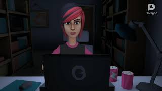 (Plotagon) Lizzie's weird dream