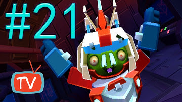 Angry Birds Transformers - Part 21 Explore New Part Of The Map Gameplay