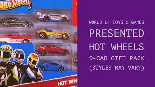 Hot Wheels 9-Car Gift Pack (Styles May Vary)