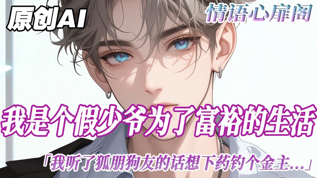 《漂亮蠢貨》完結【雙男主】我是個假少爺。真少爺回來後，爲了繼續過着富足的生活，我聽了狐朋狗友的話想下藥釣個金主。#雙男主 #bl 情语心扉阁