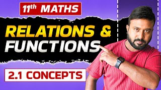 📘 Class 11 Maths Chapter 2 | 🔗 Relations & Functions Ex 2.1 | 🧠 Detailed Concepts | By Rohit Sir