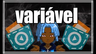 oque e variável e como funciona no pocket code  (start game )