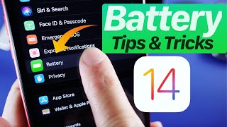 iOS 14 - Battery Tips & Tricks to improve battery life on iPhone