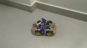 Obstacle avoiding smart robot car-Arduino Project using ultrasonic sensors