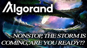 ALGORAND ALGO💥⭐*NONSTOP!*🚀ARE YOU READY!?⭐THE ALGO STORM IS COMING!