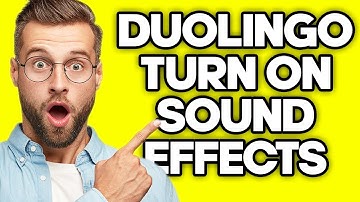 How To Turn On Sound Effects on Duolingo (2023)
