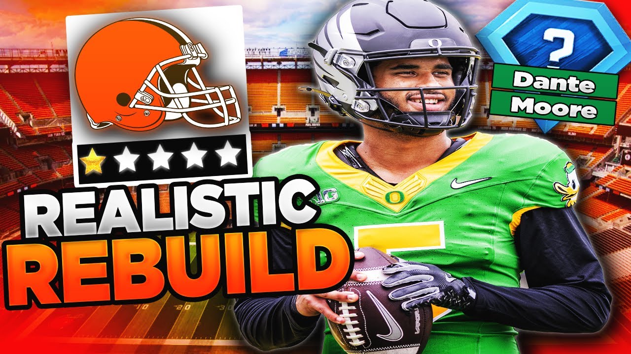 Can Dante Moore SAVE the Browns Franchise? | Madden 26 Cleveland Browns Realistic Rebuild