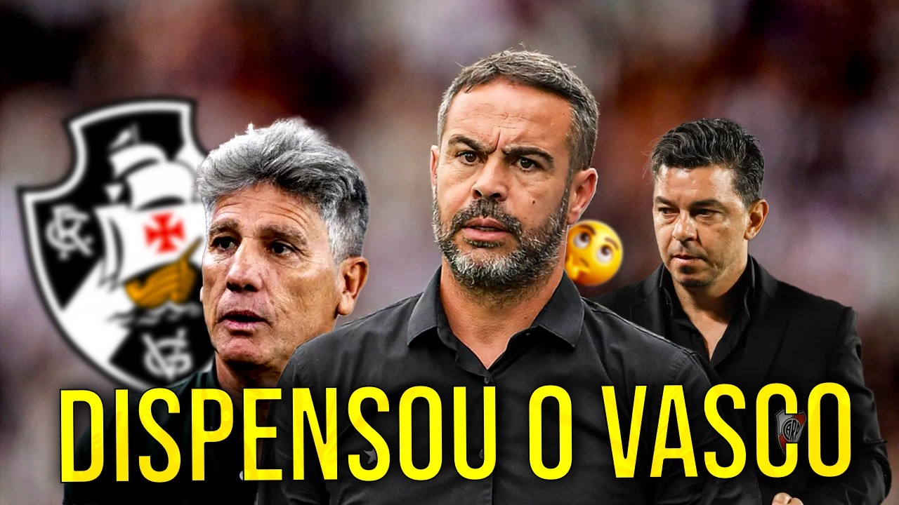 ARTUR JORGE DIZ NÃO, HUMILHA O VASCO E RENATO GAÚCHO PERTO DE FECHAR