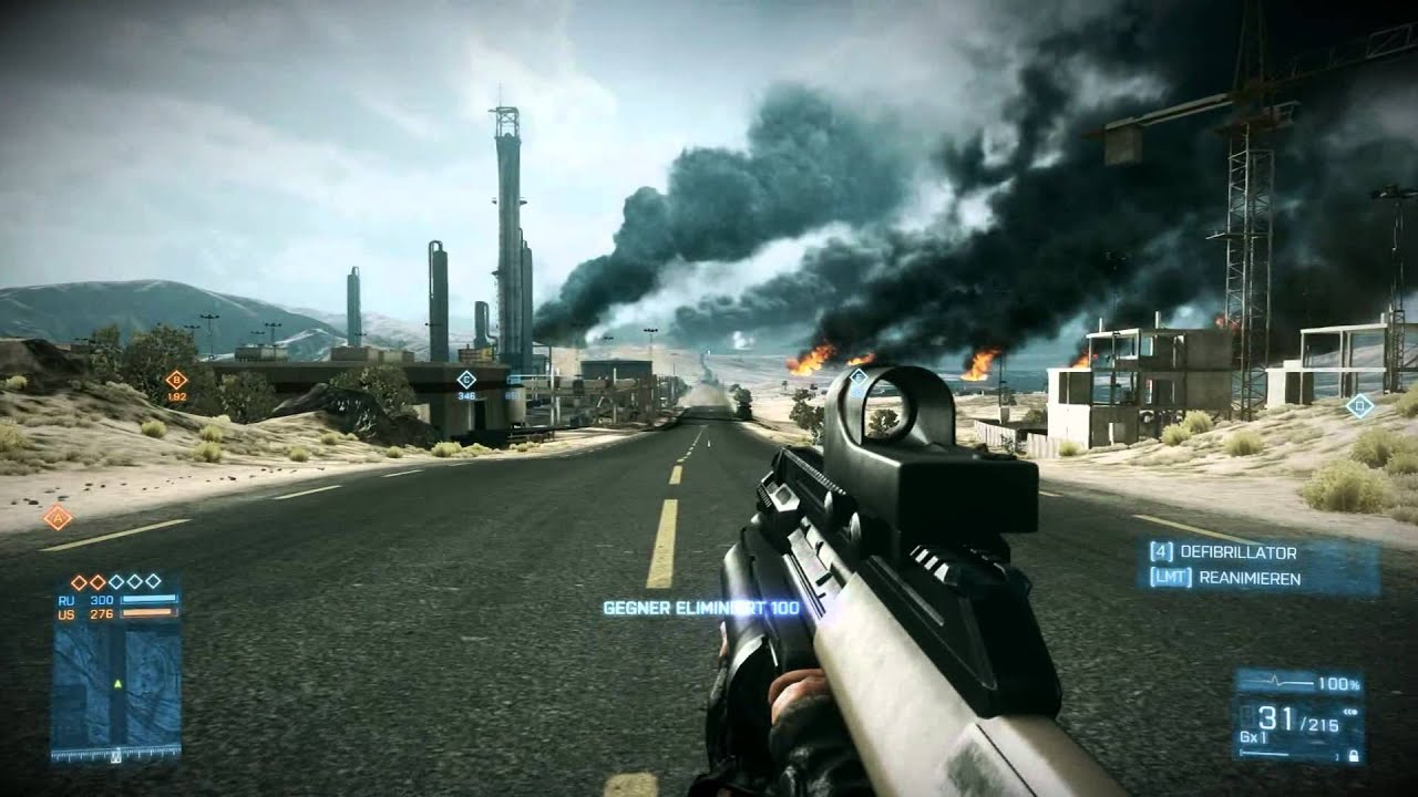 BF3 | buggy AUG with M320-smoke [HD|1080p] - YouTube