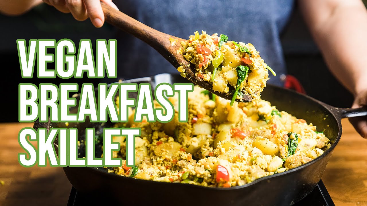 Vegan Breakfast Skillet Recipe (Dairy Free/Egg Free/ Meatless