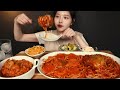 SUB)칼로리폭탄 대왕미트볼파스타에 페퍼로니치즈파스타 씨푸드리조또 먹방!🍝 양식 리얼사운드 Meatball and Pepperoni Cheese Pasta MUKBANG ASMR