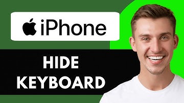 HOW TO HIDE/COLLAPSED KEYBOARD ON IPHONE (2025 UPDATED TUTORIAL)