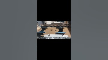 PC type Automatica cardboard flute corrugated paper box forming machine